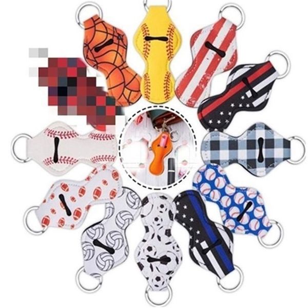 neoprene keychain sports printed chapstick holder leopard keychian wrap lip cover party favor christmas gift 61 designs ooa8383
neoprene keychain sports printed chapstick holder leopard keychian wrap lip cover party favor christmas gift 61 designs ooa8383