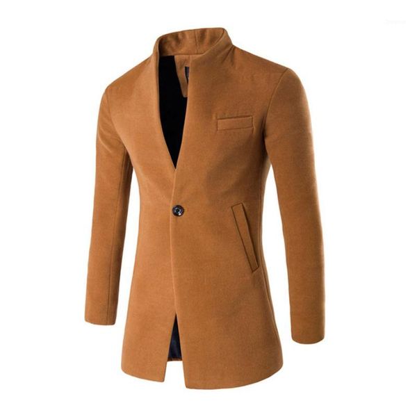 zogaa 2019 autumn winter coats casual wool overcoats men windbreaker men's long slim fit cardigan jackets mandarin collar coats1, Black
zogaa 2019 autumn winter coats casual wool overcoats men windbreaker men's long slim fit cardigan jackets mandarin collar coats1, Black