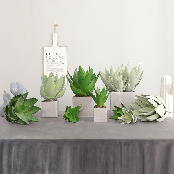 decorative flowers & wreaths simulation of succulent aloe vera plant diy home decor nordic green fake qw591
decorative flowers & wreaths simulation of succulent aloe vera plant diy home decor nordic green fake qw591