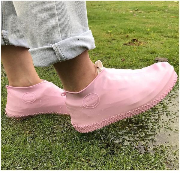 fashion pvc waterproof shoe cover reusable non-slip rain boots set sile thick wear-resistant shoe covers easy jlleza
fashion pvc waterproof shoe cover reusable non-slip rain boots set sile thick wear-resistant shoe covers easy jlleza