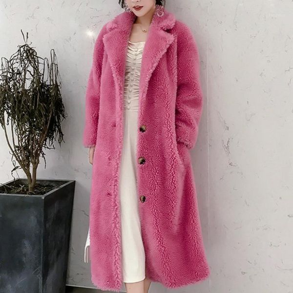 real fur coat streetwear 100% wool jacket autumn winter coat women clothes 2019 korean vintage long sheep shearling zt32751, Black
real fur coat streetwear 100% wool jacket autumn winter coat women clothes 2019 korean vintage long sheep shearling zt32751, Black