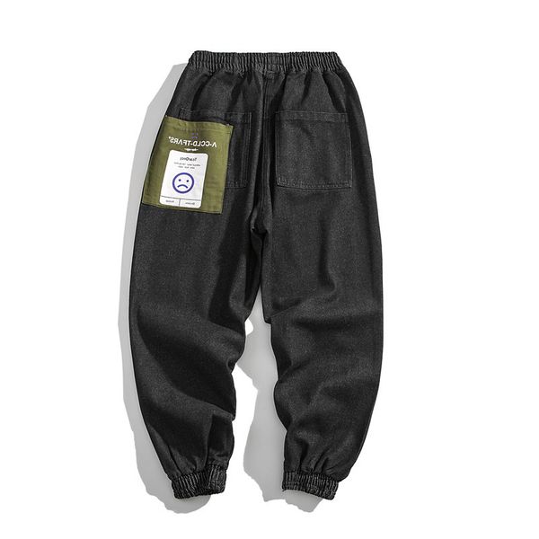 spring summer 2020 fashion elastic waist street denim jeans men's korean trendy loose feet casual wild brand harem pants, Black
spring summer 2020 fashion elastic waist street denim jeans men's korean trendy loose feet casual wild brand harem pants, Black
