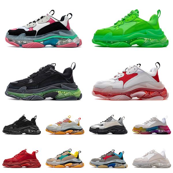 selling 2021 triple s fashion platform sneakers mens womens 17fw pairs casual vintage shoes balenciaca designer luxurys crystal bottom, Black
selling 2021 triple s fashion platform sneakers mens womens 17fw pairs casual vintage shoes balenciaca designer luxurys crystal bottom, Black
