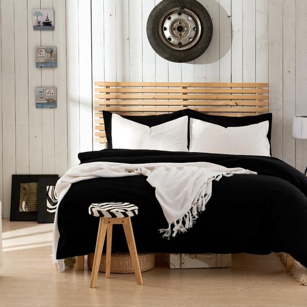 bedding sets 2021 s pure black set twin king size bed linen 4pcs/set flat sheet duvet cover sanding bedclothes
bedding sets 2021 s pure black set twin king size bed linen 4pcs/set flat sheet duvet cover sanding bedclothes