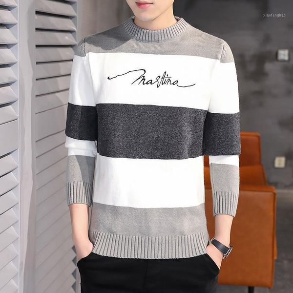 2020 new men's sweaters fashion korean trend long sleeve o-neck sweaters men autumn winter casual pullover male1, White;black
2020 new men's sweaters fashion korean trend long sleeve o-neck sweaters men autumn winter casual pullover male1, White;black
