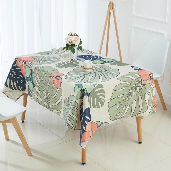 table cloth nordic tropical plants leaves waterproof tablecloth palm printed polyester kitchen dining cover
table cloth nordic tropical plants leaves waterproof tablecloth palm printed polyester kitchen dining cover