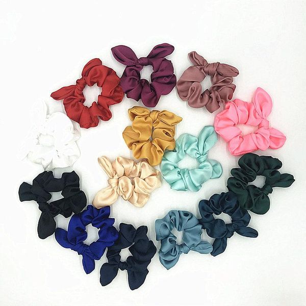 20pcs wholesale satin silk scrunchies ponytail holder elastic hairband scrunchie set pack with ear headwear hair accessory
20pcs wholesale satin silk scrunchies ponytail holder elastic hairband scrunchie set pack with ear headwear hair accessory