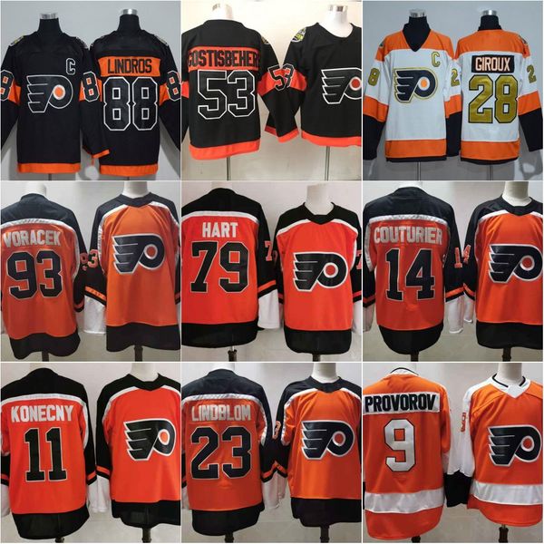 2021 reverse retro carter hart philadelphia flyers claude giroux shayne gostis travis konecny kevin hayes sean couturier eric lindros jersey, Black
2021 reverse retro carter hart philadelphia flyers claude giroux shayne gostis travis konecny kevin hayes sean couturier eric lindros jersey, Black