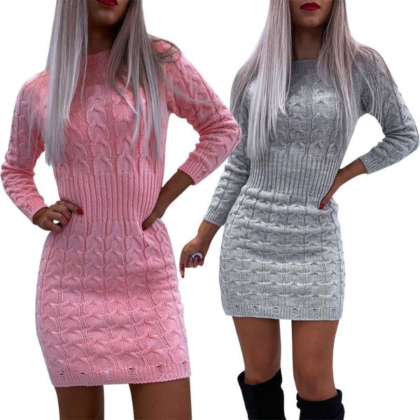 winter sweater dress women solid colour round neck dresses ladies long sleeve bodycon party dress mini slim club vestidos d30, Black;gray
winter sweater dress women solid colour round neck dresses ladies long sleeve bodycon party dress mini slim club vestidos d30, Black;gray