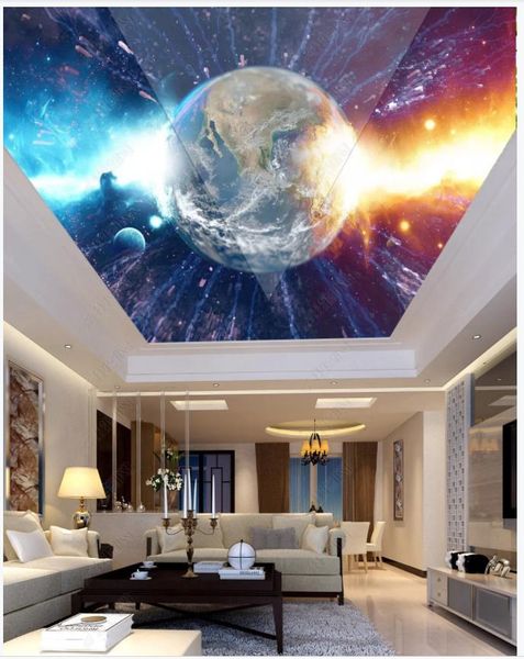 Custom photo wallpapers 3d ceiling wallpaper for walls 3 d Fantasy universe planet starry sky zenith mural wall paper home decor
Custom photo wallpapers 3d ceiling wallpaper for walls 3 d Fantasy universe planet starry sky zenith mural wall paper home decor