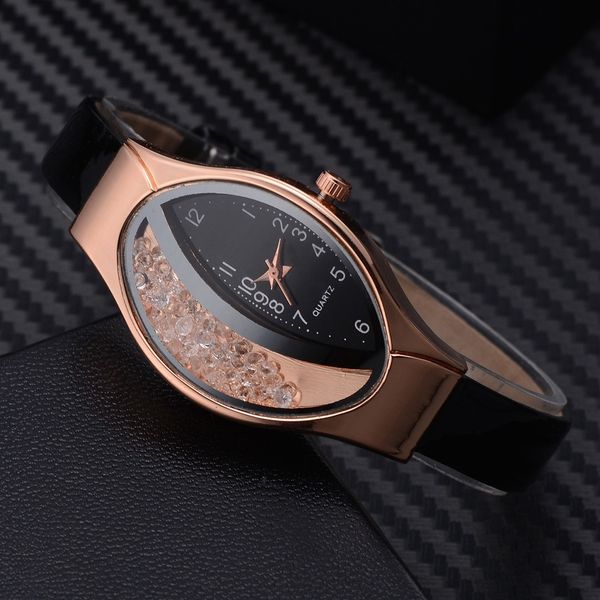 women fashion luxury watch leather strap women bracelet clock ellipse rhinestone pu sport quartz watch wrist watches for women, Slivery;brown
women fashion luxury watch leather strap women bracelet clock ellipse rhinestone pu sport quartz watch wrist watches for women, Slivery;brown