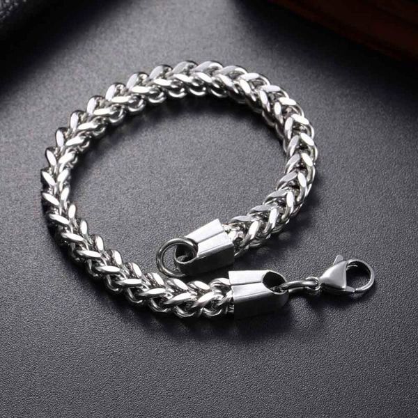 link, chain mens wristband foxtail box link bracelet bangle men 3mm/5mm/6mm fashion women 316l stainless steel jewelry, Black
link, chain mens wristband foxtail box link bracelet bangle men 3mm/5mm/6mm fashion women 316l stainless steel jewelry, Black