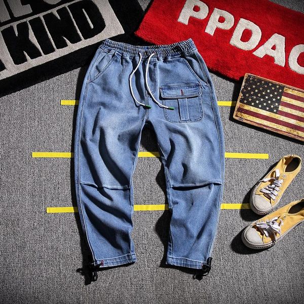 spring new jeans men fashion washed solid color casual denim pants man streetwear hip hop loose cowboy trousers male clothes, Blue
spring new jeans men fashion washed solid color casual denim pants man streetwear hip hop loose cowboy trousers male clothes, Blue