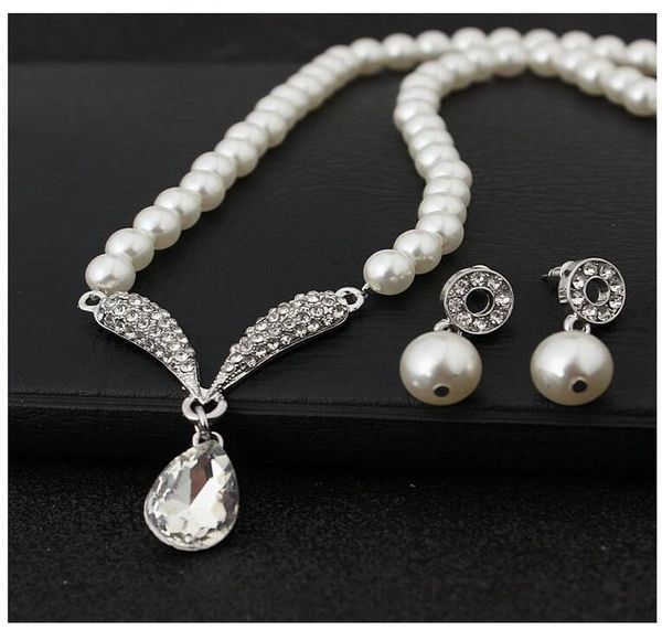 ghrqx sell bridal jewelry pearl earring set wedding jewelry necklace for women ghrqx wmtglu bdesybag, Black;white
ghrqx sell bridal jewelry pearl earring set wedding jewelry necklace for women ghrqx wmtglu bdesybag, Black;white