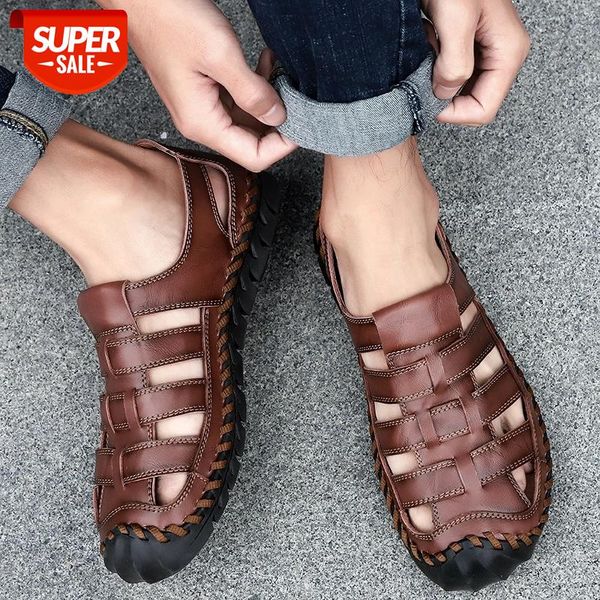 men's sandals genuine leather men shoes outdoor lightweight summer shoes comfort fashion casual men sandals zapatos de hombre #737g
men's sandals genuine leather men shoes outdoor lightweight summer shoes comfort fashion casual men sandals zapatos de hombre #737g