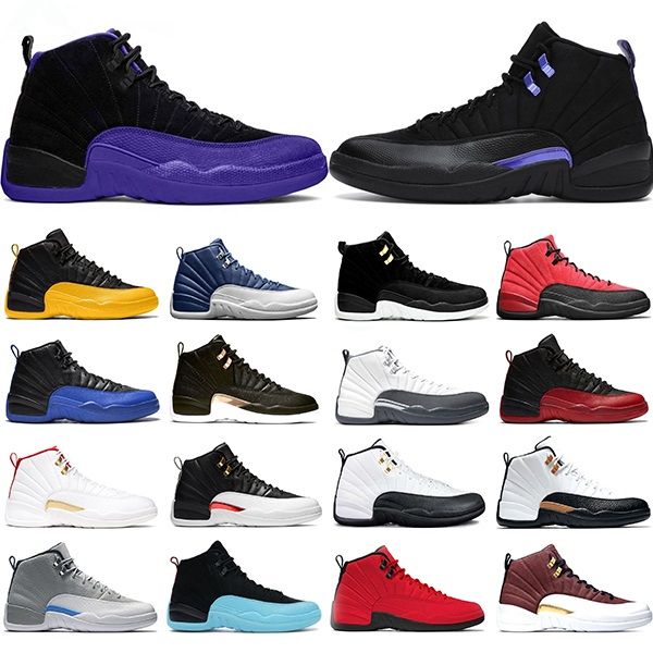 jumpman 12 12s men basketball shoes dark concord reverse flu game indigo university gold mens trainers sports sneakers runners size 40-47, Black
jumpman 12 12s men basketball shoes dark concord reverse flu game indigo university gold mens trainers sports sneakers runners size 40-47, Black