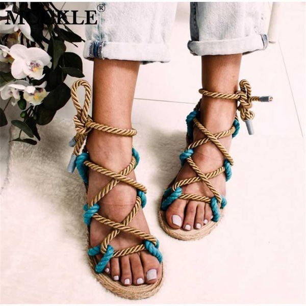 mcckle summer women straw flat sandals peep toe cross lace up female platform fashion casual shoes rome ladies footwear1, Black 
mcckle summer women straw flat sandals peep toe cross lace up female platform fashion casual shoes rome ladies footwear1, Black