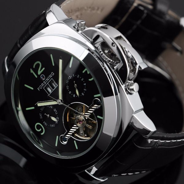 forsining automatic mechanical watch men montre homme relojes relogio masculino luminous erkek kol saati watches brand luxury 201113, Slivery;brown
forsining automatic mechanical watch men montre homme relojes relogio masculino luminous erkek kol saati watches brand luxury 201113, Slivery;brown