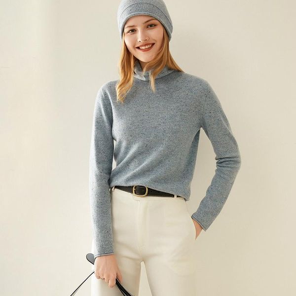women's sweaters autumn/winter 2021 fashion 100% pure cashmere sweater turtleneck trimmer top, White;black
women's sweaters autumn/winter 2021 fashion 100% pure cashmere sweater turtleneck trimmer top, White;black