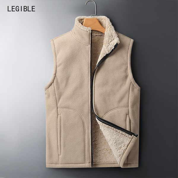 legible lamb wool fleece vest men new autumn warm casual waistcoat mens winter vest men plus size 5xl 6xl 7xl 201120, Black;white
legible lamb wool fleece vest men new autumn warm casual waistcoat mens winter vest men plus size 5xl 6xl 7xl 201120, Black;white