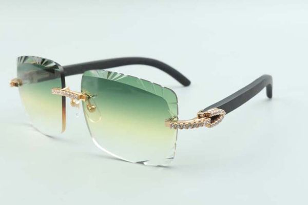 2021 style selling cutting lens medium diamonds sunglasses 3524020, black wooden temples glasses, size: 58-18-135mm, White;black
2021 style selling cutting lens medium diamonds sunglasses 3524020, black wooden temples glasses, size: 58-18-135mm, White;black