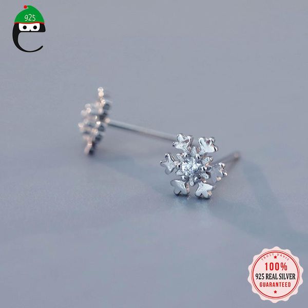 stud elfoplatasi real 925 sterling silver fashion snowflake cz charm earring for women wife gilr's birthday fine jewelry dd002, Golden;silver
stud elfoplatasi real 925 sterling silver fashion snowflake cz charm earring for women wife gilr's birthday fine jewelry dd002, Golden;silver