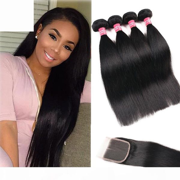 8a remy malaysian straight body wave kinky curly loose wave deep wave 3 bundles with 4x4 lace closure remy human hair bundles with closure, Black
8a remy malaysian straight body wave kinky curly loose wave deep wave 3 bundles with 4x4 lace closure remy human hair bundles with closure, Black