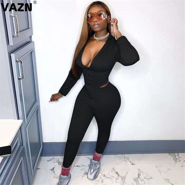 vazn 2020 autumn novelty high street young solid high waist hooded full sleeve long pants slim women 2 pieces set1, Gray
vazn 2020 autumn novelty high street young solid high waist hooded full sleeve long pants slim women 2 pieces set1, Gray