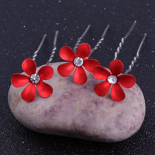 3pcs red flower hair pins rhinestone floral hairpins headpiece bridal hair jewelry women wedding accessories lb, Golden;silver
3pcs red flower hair pins rhinestone floral hairpins headpiece bridal hair jewelry women wedding accessories lb, Golden;silver