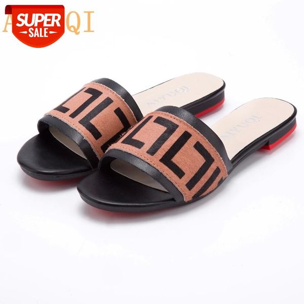 aiyuqi womens designer slides genuine leather 2020 new summer flat women slides mohair large size outdoor slippers women #vd5a, Black
aiyuqi womens designer slides genuine leather 2020 new summer flat women slides mohair large size outdoor slippers women #vd5a, Black