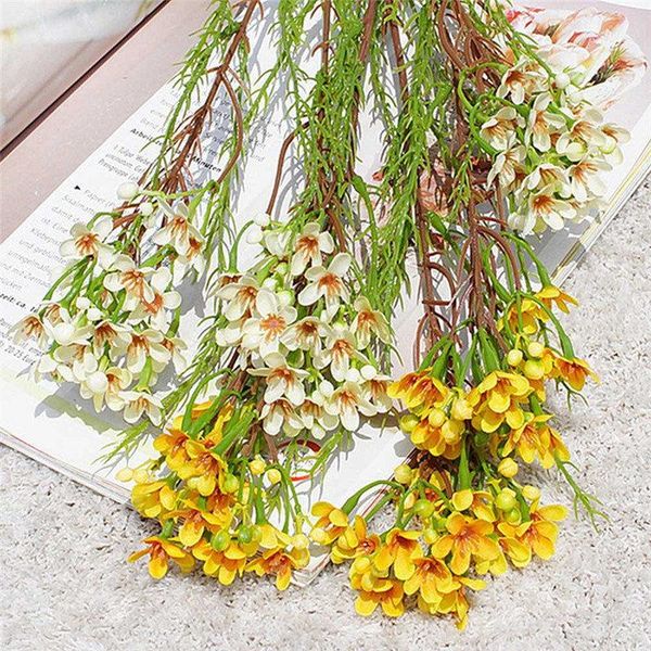 decorative flowers & wreaths artificial plum flower branch cute silk wedding bouquet home room table decoration
decorative flowers & wreaths artificial plum flower branch cute silk wedding bouquet home room table decoration