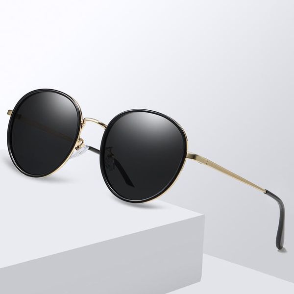 women round sunglasses fashion metal polarized sun glasses personality classic oval acetate frame shades female 139, White;black
women round sunglasses fashion metal polarized sun glasses personality classic oval acetate frame shades female 139, White;black