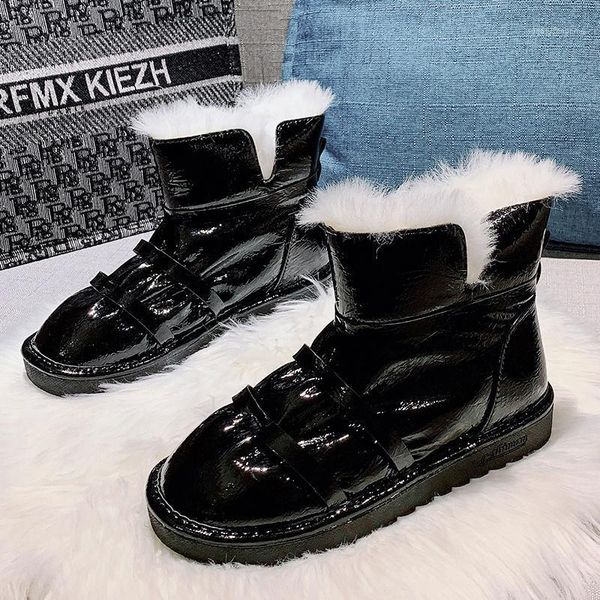 candy color waterproof snow boots for women winter 2021 thick long plush platform ankle boots women keep warm shoes botas1, Black
candy color waterproof snow boots for women winter 2021 thick long plush platform ankle boots women keep warm shoes botas1, Black