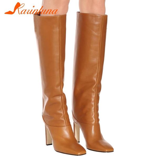 brand designer new arrivals knee high boots solid square toe strange style heels solid autumn winter women shoes, Black
brand designer new arrivals knee high boots solid square toe strange style heels solid autumn winter women shoes, Black