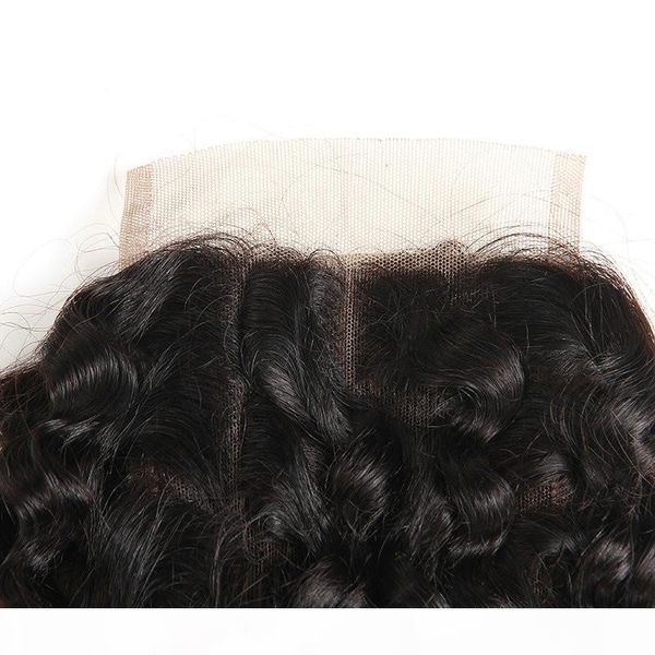 8a malaysian curly hair with closure jerry curl 3pcs human hair bundles with lace closures malaysian kinky curly weave hair with closure, Black;brown