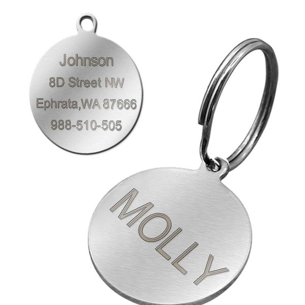 stainless steel customized dog id tags engraved personalized cat pet tags round bone shape stainle bbygge
stainless steel customized dog id tags engraved personalized cat pet tags round bone shape stainle bbygge