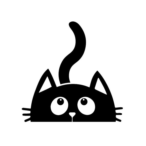 15x15cm funny car sticker cute peeking cat kitten kitty car window vinyl decal black/silver c24-1693
15x15cm funny car sticker cute peeking cat kitten kitty car window vinyl decal black/silver c24-1693