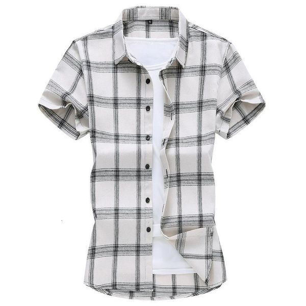 2020 summer new men's plaid shirt fashion casual large size brand short sleeve shirt male 5xl 6xl 7xl, White;black
2020 summer new men's plaid shirt fashion casual large size brand short sleeve shirt male 5xl 6xl 7xl, White;black