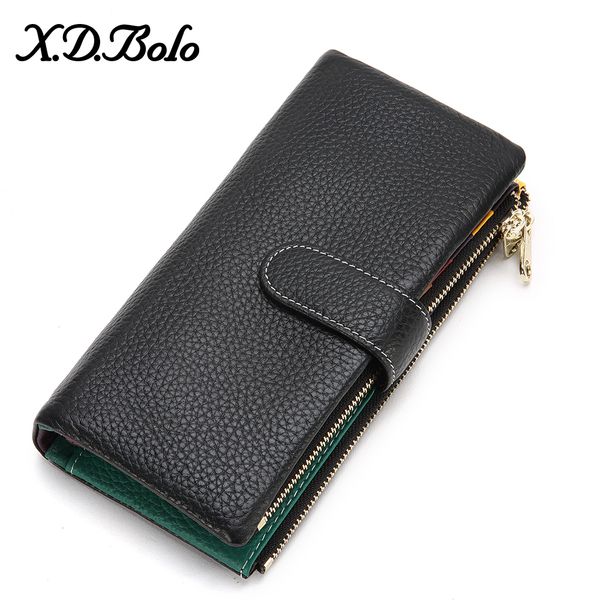 xdbolo leather women wallet card holder clutch women bag genuine leather woman wallets large colorful women's leather wallet c1115, Red;black
xdbolo leather women wallet card holder clutch women bag genuine leather woman wallets large colorful women's leather wallet c1115, Red;black