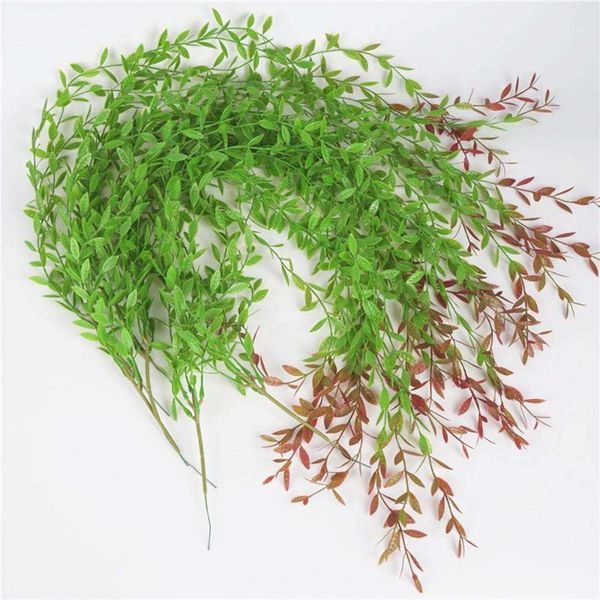 10 pcs artificial weeping willow durable plastic simulated weeping willow simulation plant hanging plant wicker rattan for room1
10 pcs artificial weeping willow durable plastic simulated weeping willow simulation plant hanging plant wicker rattan for room1