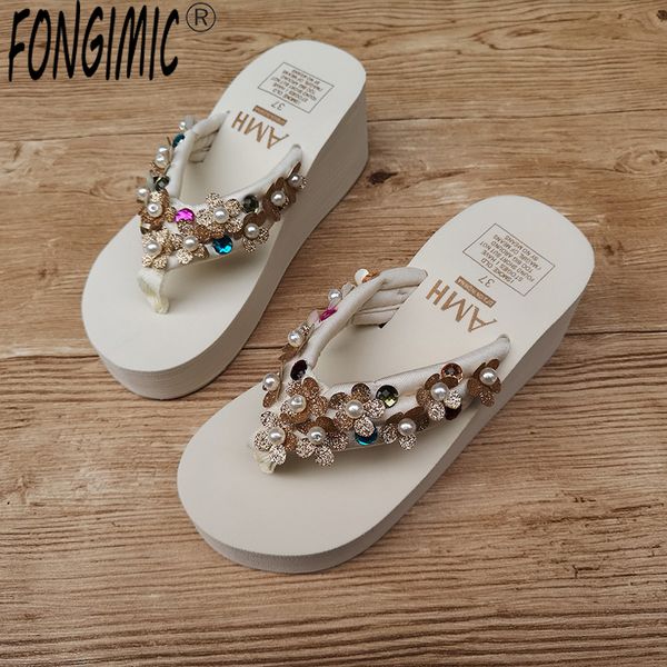 flowers slippers bohemian summer slippers female flip-flops handmade eva non-skid beach shoe slope thick bottom shoes for women, Black
flowers slippers bohemian summer slippers female flip-flops handmade eva non-skid beach shoe slope thick bottom shoes for women, Black
