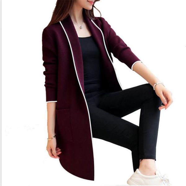 large size wild long sleeves solid color sweater women's jacket 2020 spring and autumn new cardigan solid color sweater 3xl c094, Tan;black
large size wild long sleeves solid color sweater women's jacket 2020 spring and autumn new cardigan solid color sweater 3xl c094, Tan;black
