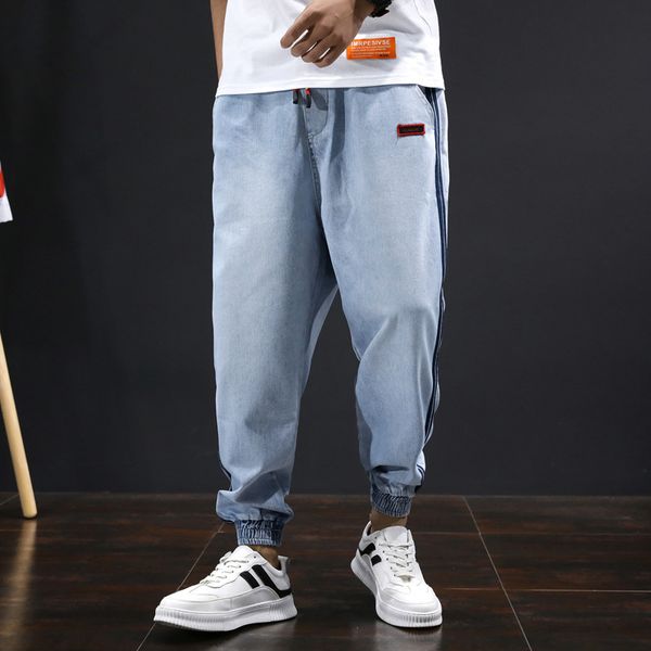 2021 new mode streetwear male light blue fit denim cargo pants lower slack joggers street hip jeans q5xp
2021 new mode streetwear male light blue fit denim cargo pants lower slack joggers street hip jeans q5xp