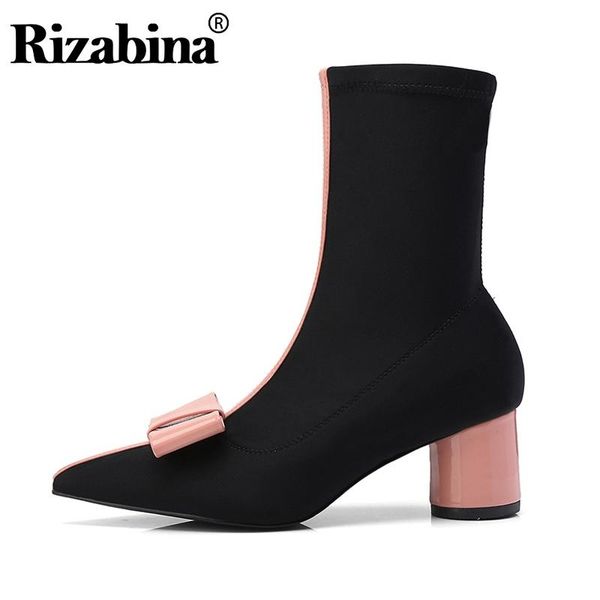 rizabina женщины bootkle boots bowknot мода стреечные сапоги высокий каблук зимняя обувь женщины сексуальная направленная новая короткая обу, Black
rizabina женщины bootkle boots bowknot мода стреечные сапоги высокий каблук зимняя обувь женщины сексуальная направленная новая короткая обу, Black