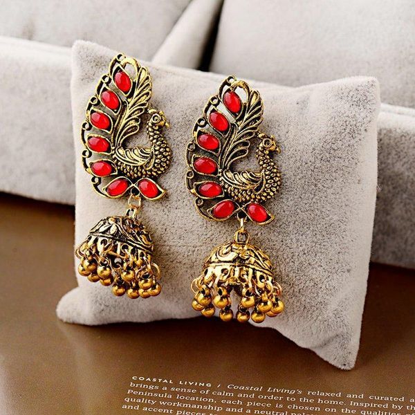 oiquei 2020 gypsy jhumka jewelry bohemia ethnic gold metal birds shape big bells drop earrings for women pendientes mujer1, Silver
oiquei 2020 gypsy jhumka jewelry bohemia ethnic gold metal birds shape big bells drop earrings for women pendientes mujer1, Silver