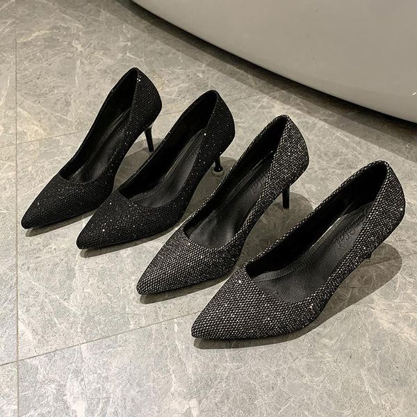 woman luxury bling high heels female ladies party wedding golden heel square sequins pointed toe shoes women pumps u14-45, Black
woman luxury bling high heels female ladies party wedding golden heel square sequins pointed toe shoes women pumps u14-45, Black