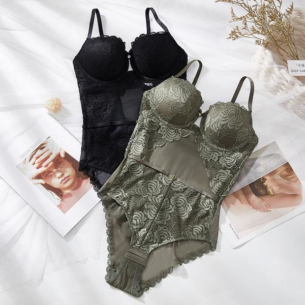 bras sets fashionable lace lingerie female gathered bodysuit breathable one-piece bra see-through mesh temptation underwear1, Red;black
bras sets fashionable lace lingerie female gathered bodysuit breathable one-piece bra see-through mesh temptation underwear1, Red;black
