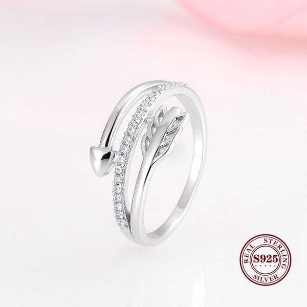cluster rings romantic valentines day gift cupid's arrow 925 sterling silver ring stackable finger for women wedding, Golden;silver
cluster rings romantic valentines day gift cupid's arrow 925 sterling silver ring stackable finger for women wedding, Golden;silver