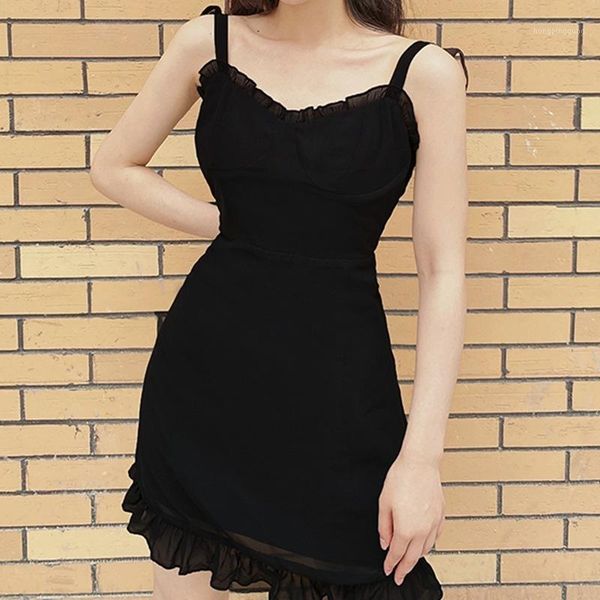 yyxz summer fashion cute slim ruffles solid color backless sml spaghetti strap woman casual a-line dress lady short dress1, Black;gray
yyxz summer fashion cute slim ruffles solid color backless sml spaghetti strap woman casual a-line dress lady short dress1, Black;gray