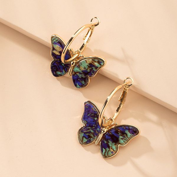 europe and the united states graceful and fashionable colorized butterfly earrings south korea dongdaemun personality trendy earrings orname, Golden
europe and the united states graceful and fashionable colorized butterfly earrings south korea dongdaemun personality trendy earrings orname, Golden